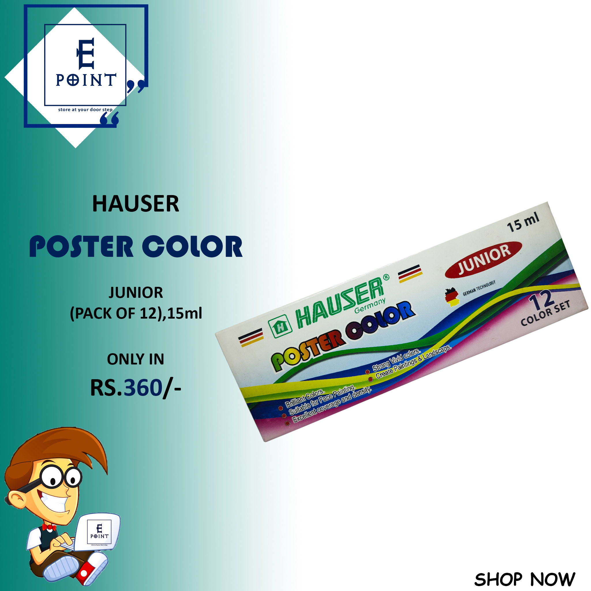 HAUSER POSTER COLOR – E-point