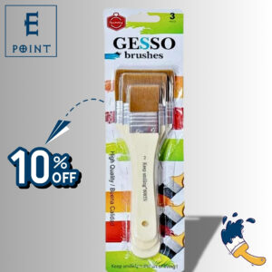 Keep Smiling Gesso brushes