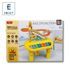 Multifunction 2 in 1 Duck Track with Electronic Piano