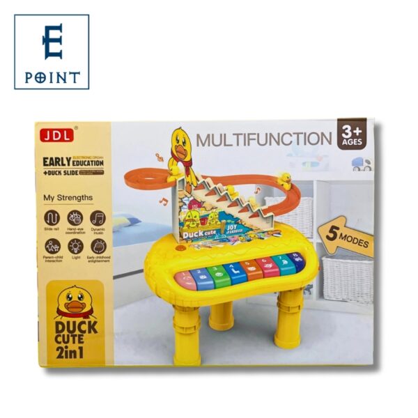Multifunction 2 in 1 Duck Track with Electronic Piano