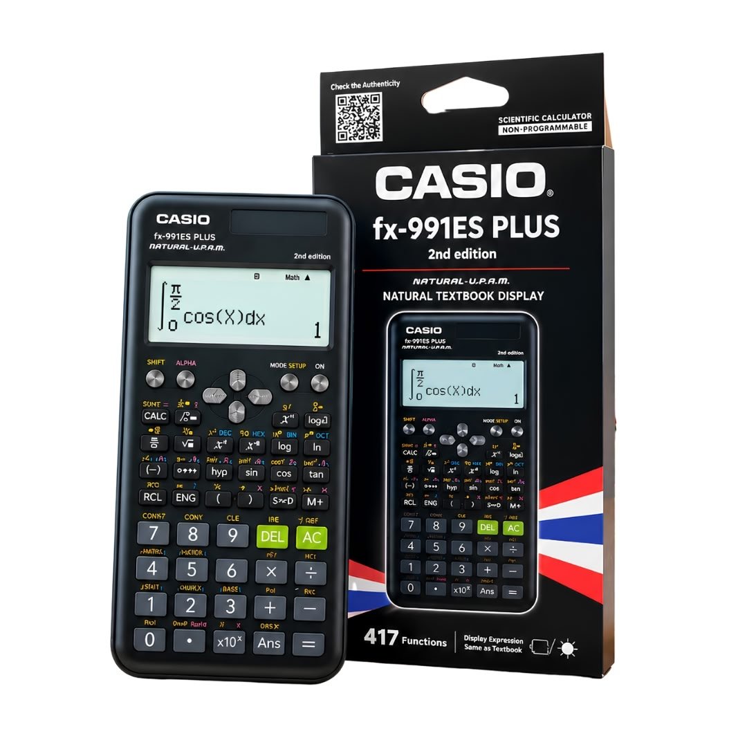 Casio fx-991ES PLUS 2nd Edition with 417 functions